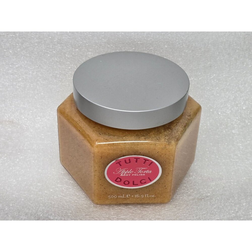 Bath & Body Works Tutti Dolci Apple Torta Body Polish Exfoliating Scrub Cracked